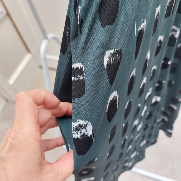 & other stories Size 12 eur 40 dark green dress - Picture 12 of 16